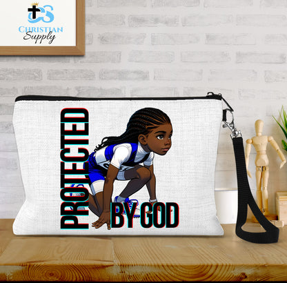 Kids Christian Track and Field Runner Wristlet