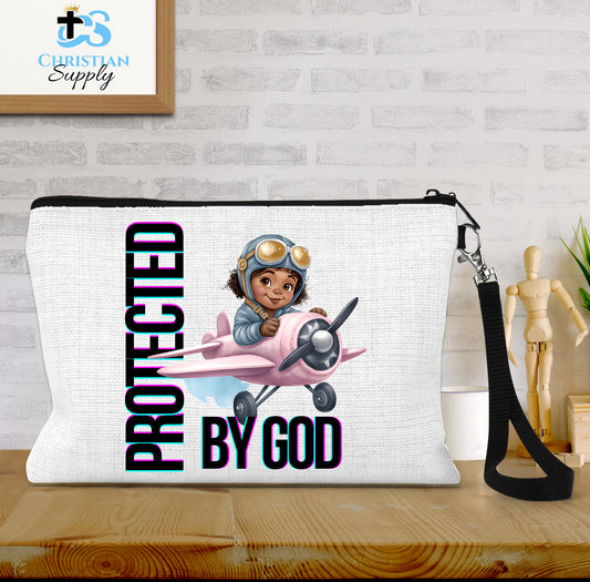 Kids Christian Girl Pilot 2 Wristlet