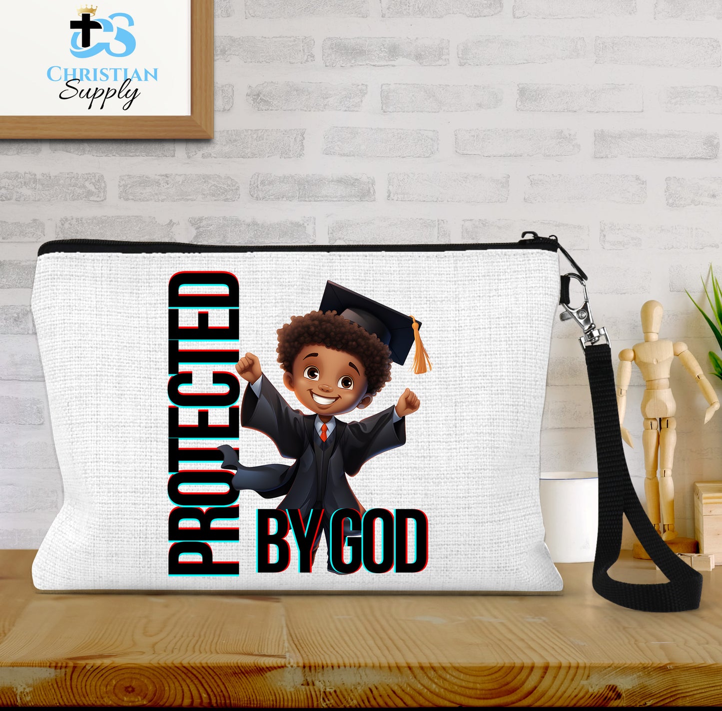 Kids Christian Graduate Wristlet