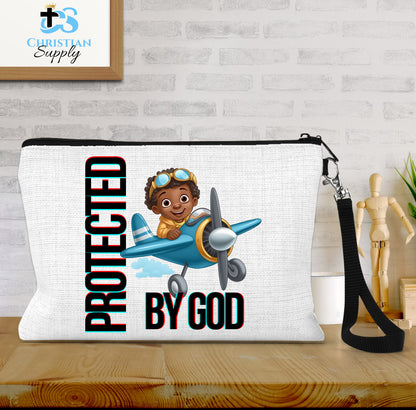 Kids Christian Boy Pilot Wristlet