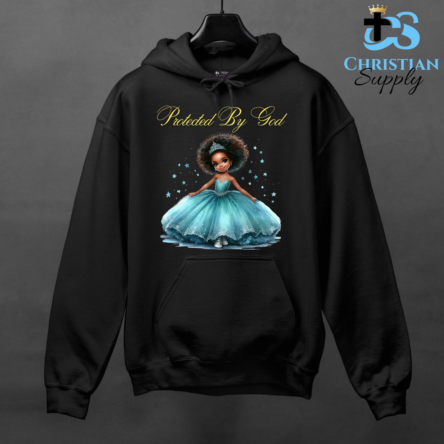 Kids Christian Princess Blue Apparel