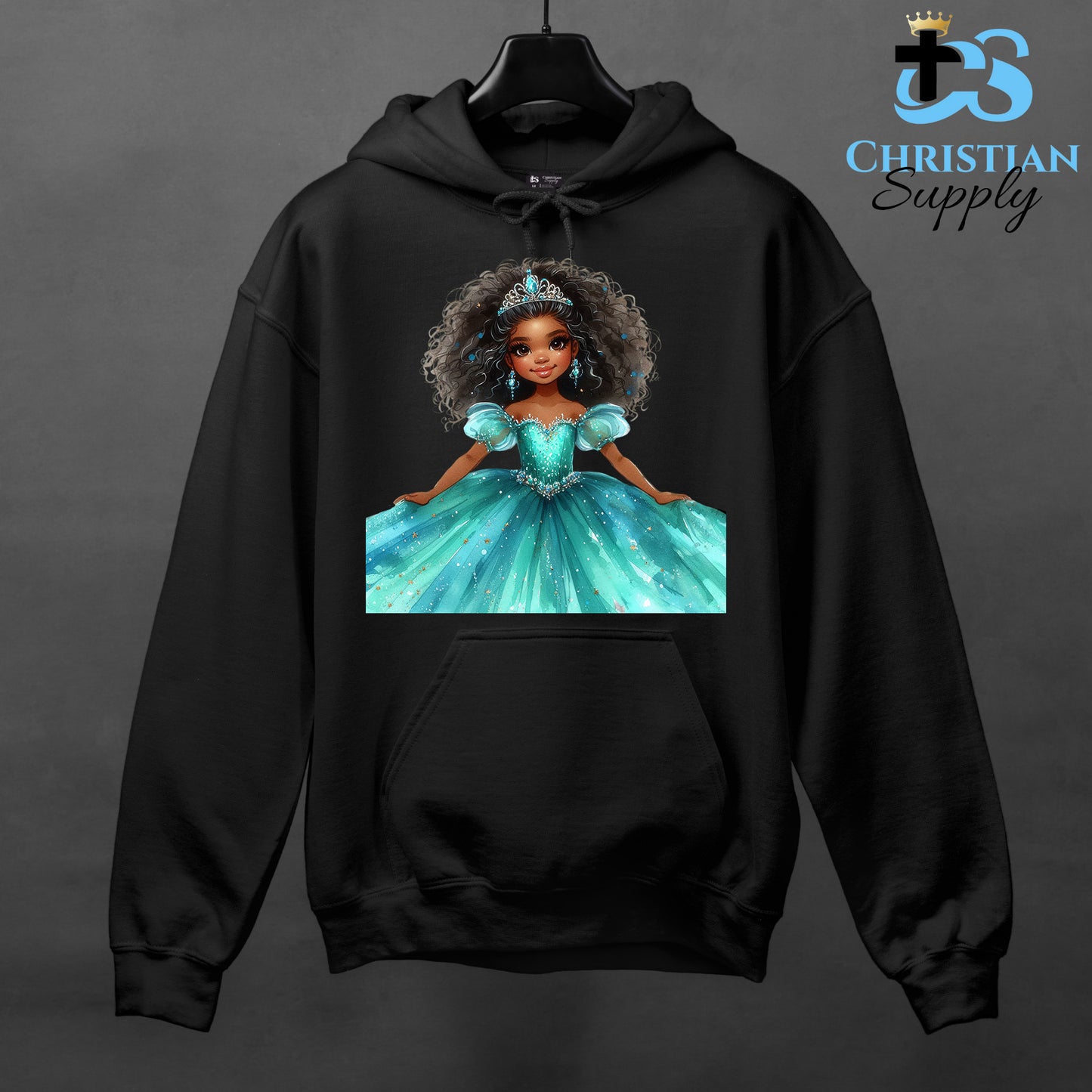 Kids Christian Princess Blue 2 Apparel