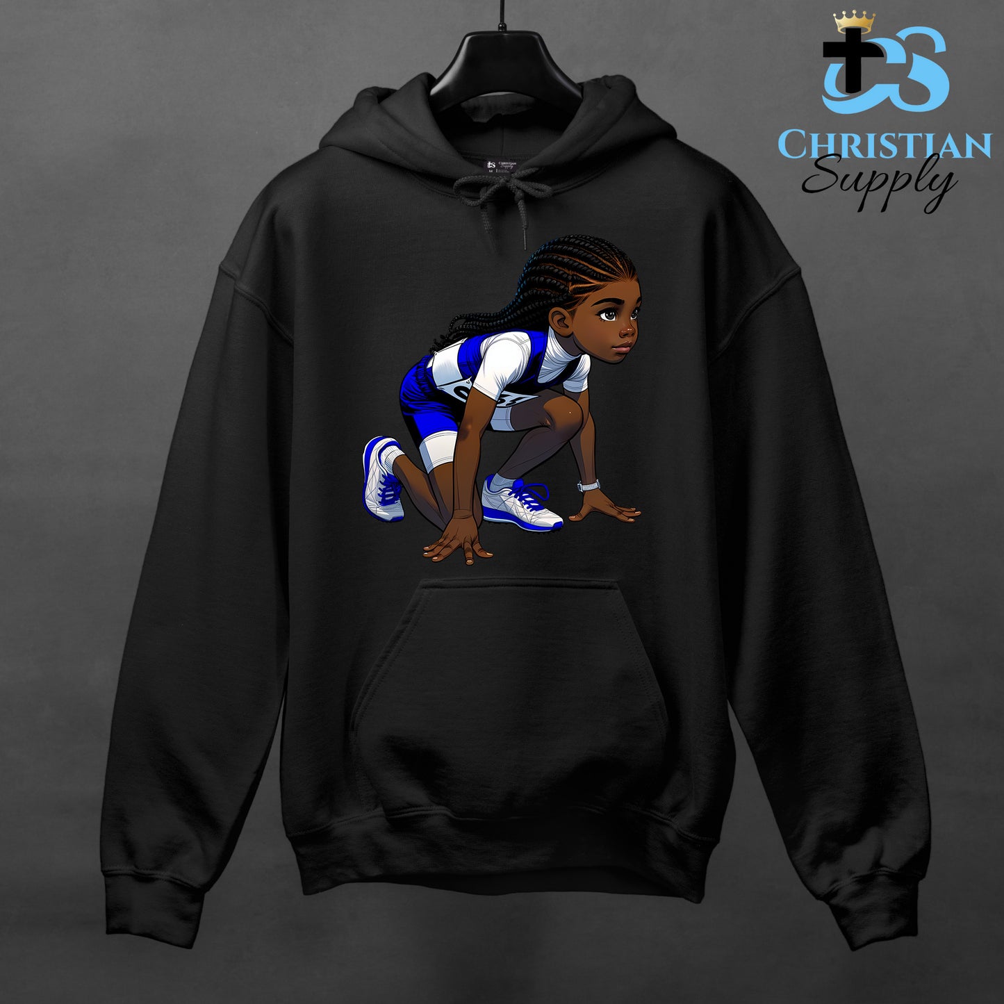 Kids Christian Track and Field Runner Apparel