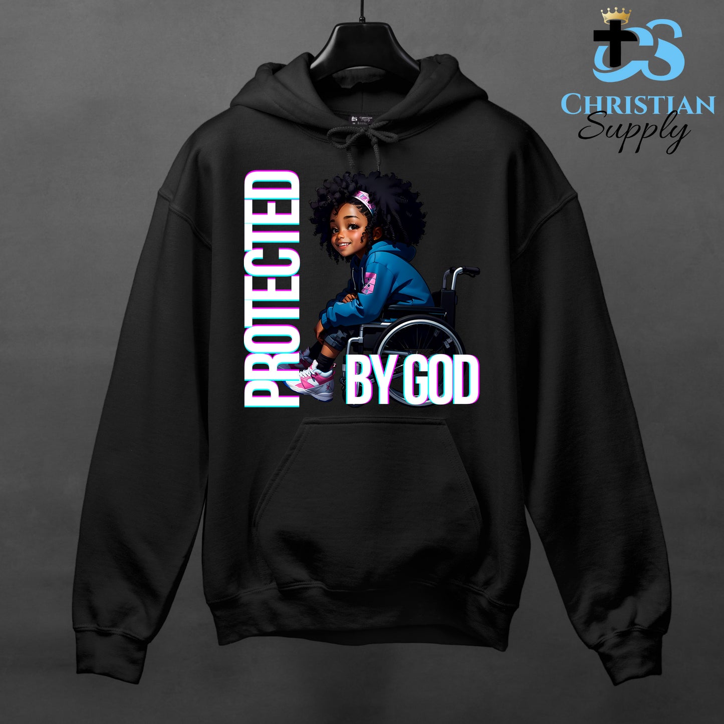 Kids Christian Girl in Wheelchair 1 Apparel