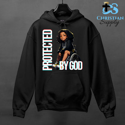 Kids Christian Girl in Wheelchair 3 Apparel