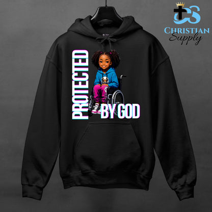 Kids Christian Girl in Wheelchair 5 Apparel