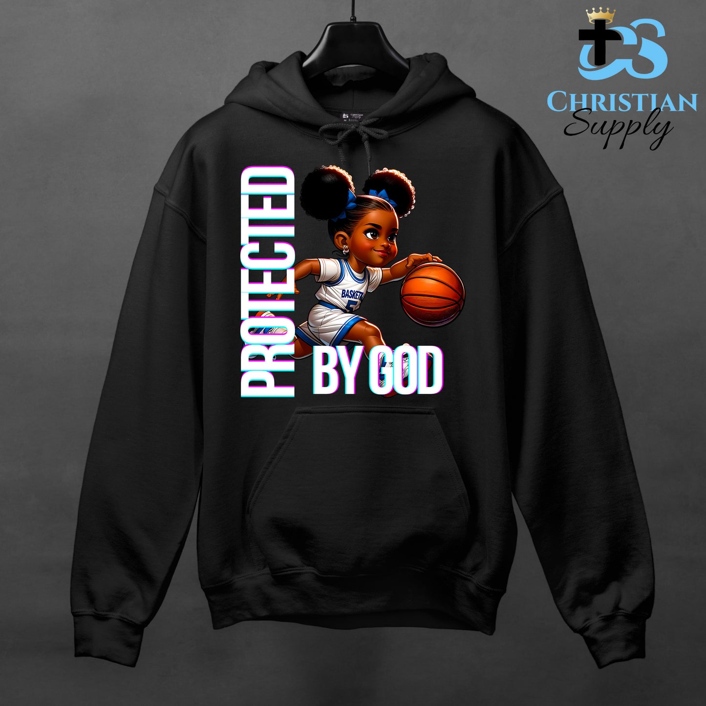 Kids Christian Basketball Player Apparel