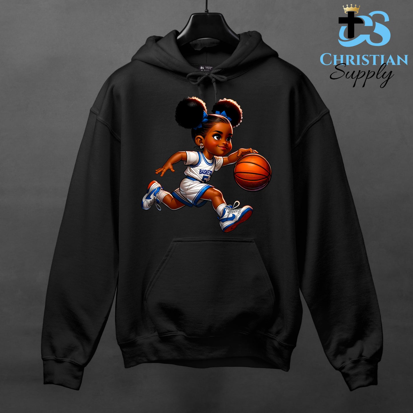 Kids Christian Basketball Player Apparel