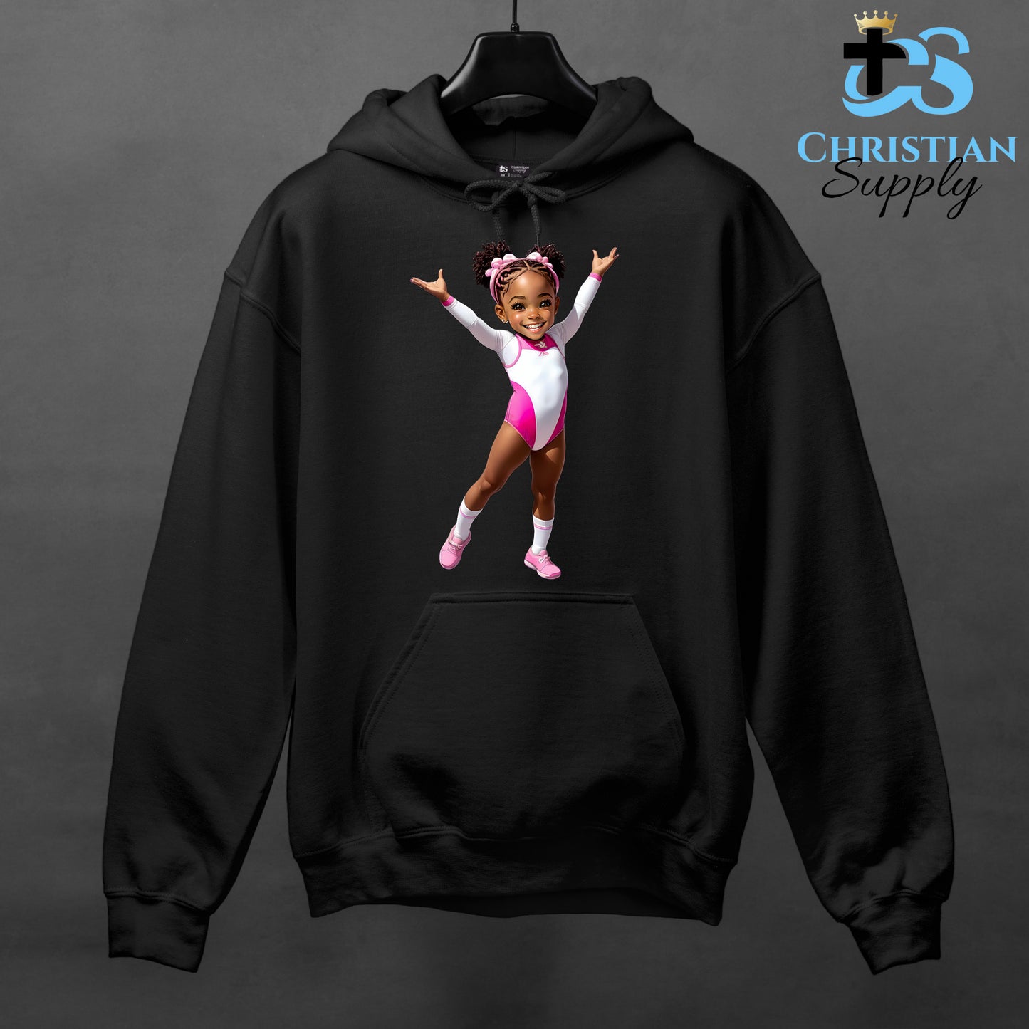 Kids Gymnastics Christian Pink Outfit Apparel