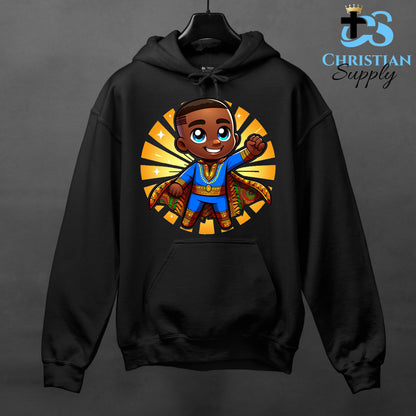 Kids Christian Super Boy Blue Outfit Apparel