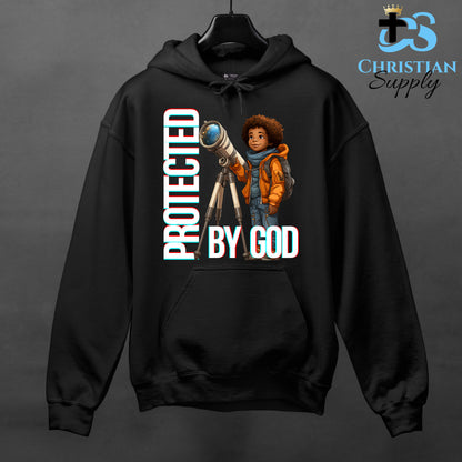 Kids Christian Boy with Telescope Science 2 Apparel