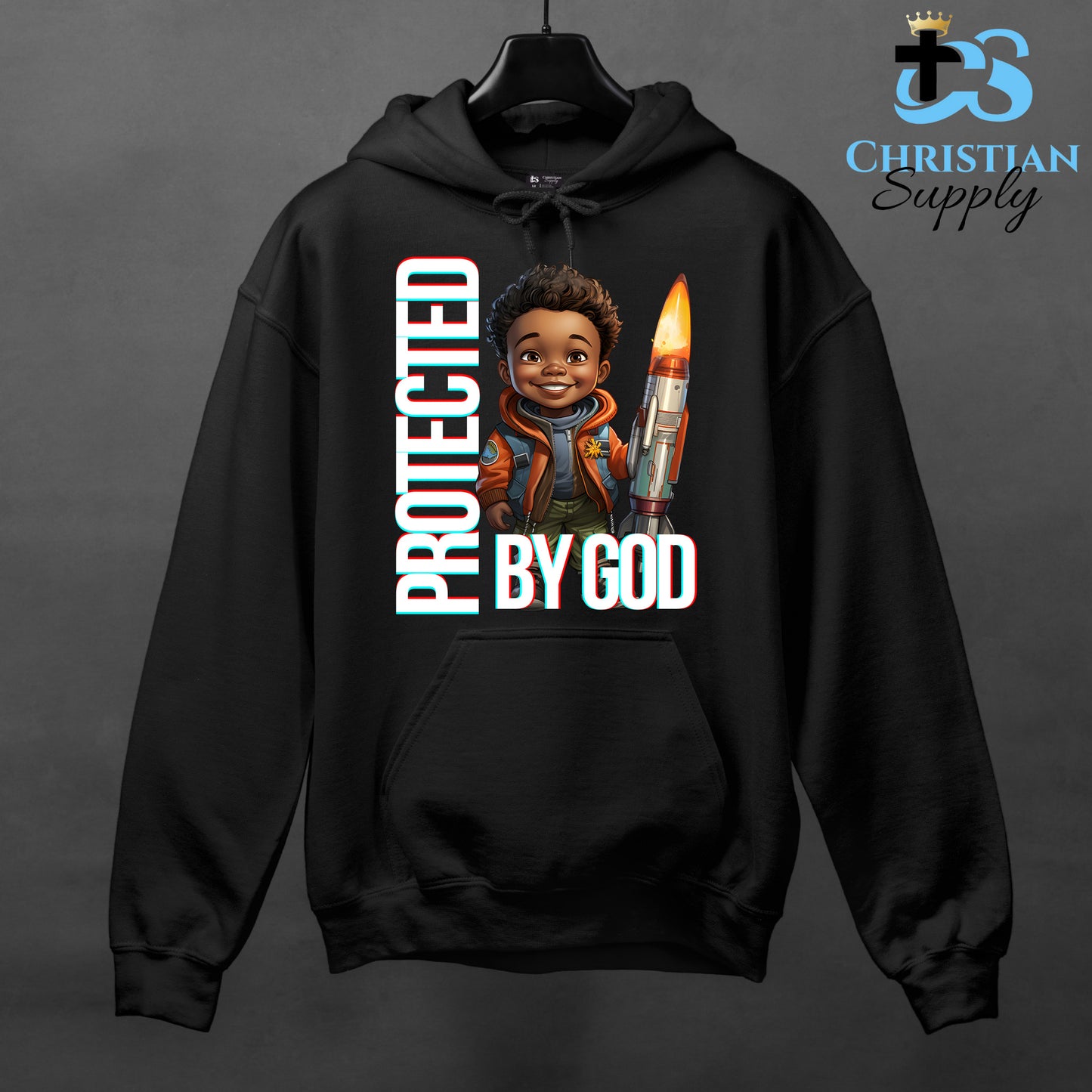 Kids Christian Boy with Rocket Science 2 Apparel