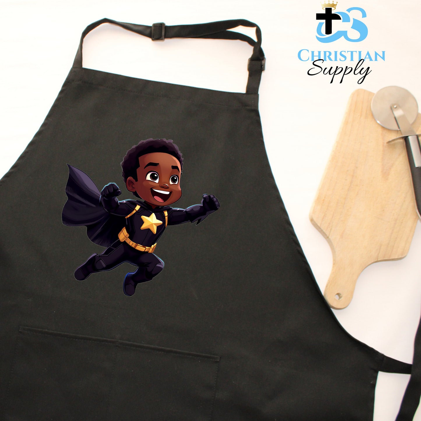 Christian Star Super Boy Black Outfit