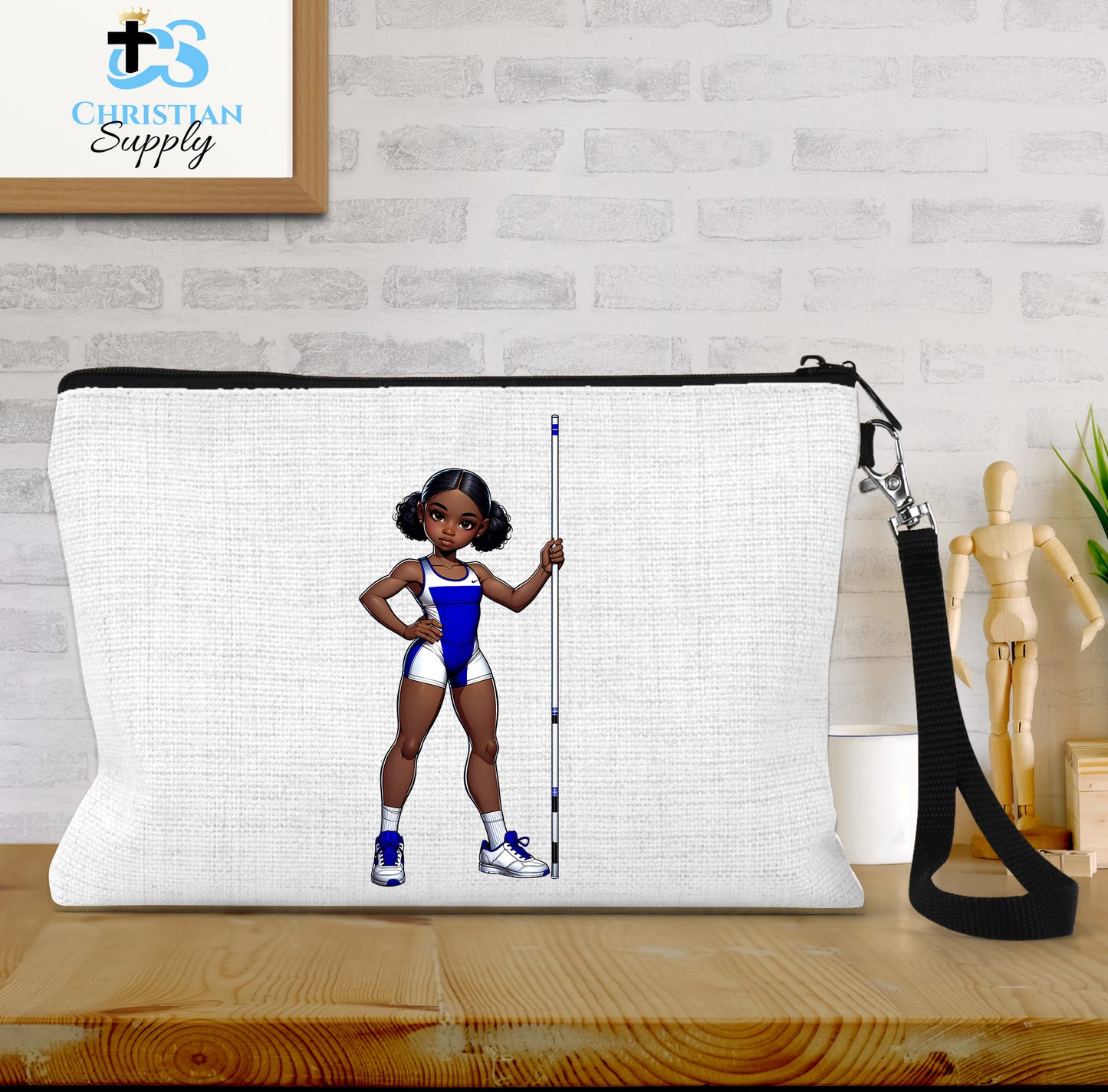 Kids Christian Track and Field Thrower Wristlet