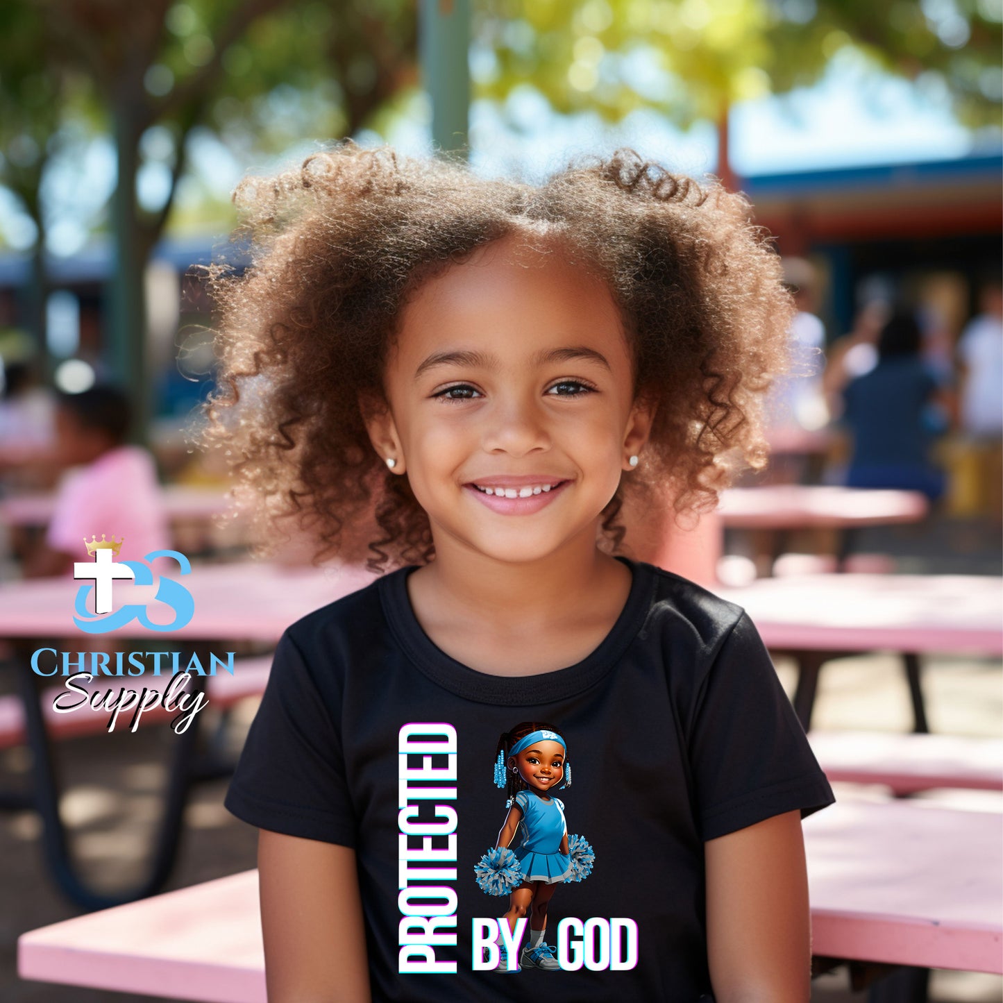 Kids Christian Cheerleader 1 Apparel