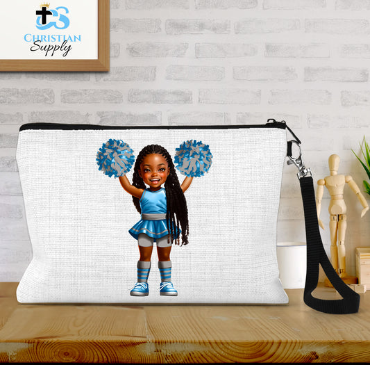 Kids Christian Cheerleader 5 Wristlet