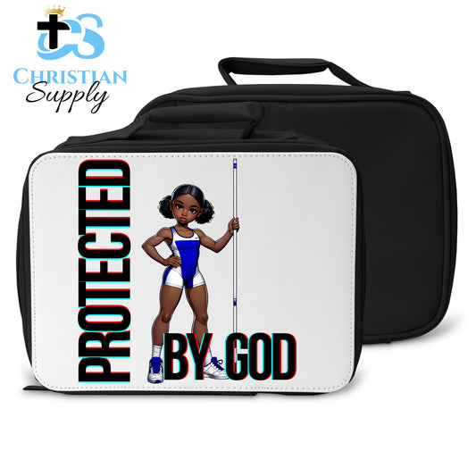 Kids Christian Track and Field Thrower Lunch Bag