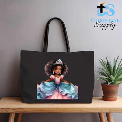 Kids Christian Princess 3 Tote Bag