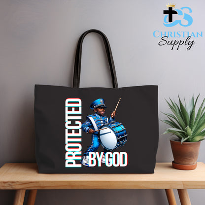 Kids Christian Marching Band Drum 2 Tote Bag