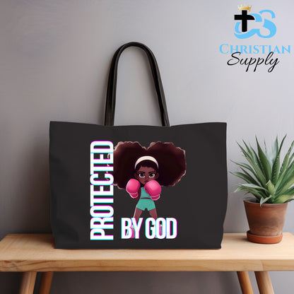 Kids Christian Boxer Tote Bag