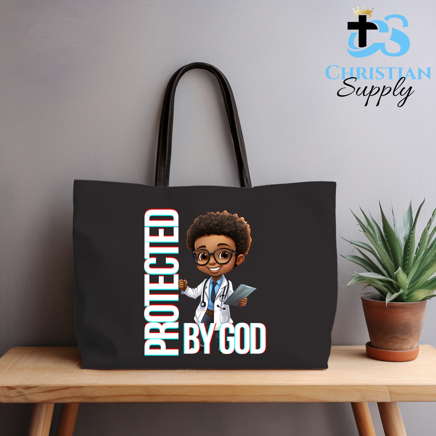 Kids Christian Doctor Tote Bag