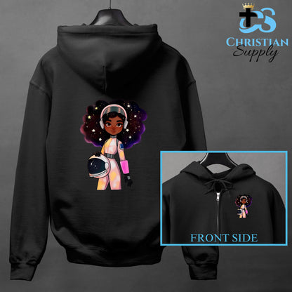 Kids Christian Girl Astronaut Apparel