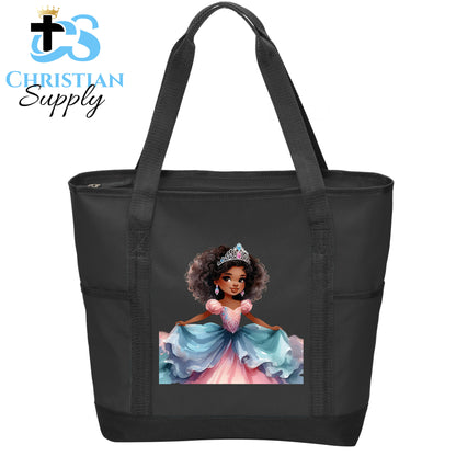 Kids Christian Princess 3 Tote Bag