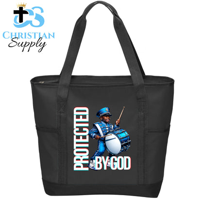 Kids Christian Marching Band Drum 2 Tote Bag