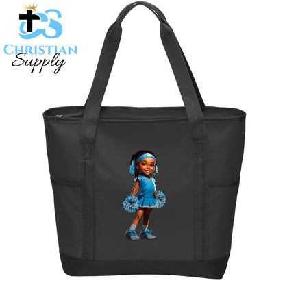 Kids Christian Cheerleader 1 Tote Bag