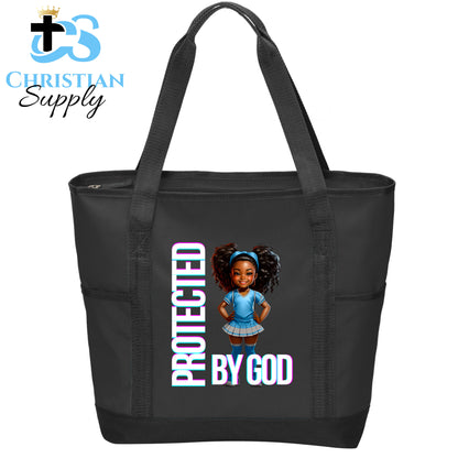 Kids Christian Cheerleader 2 Tote Bag