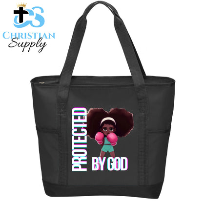 Kids Christian Boxer Tote Bag