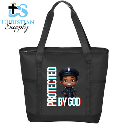 Kids Christian Police Tote Bag