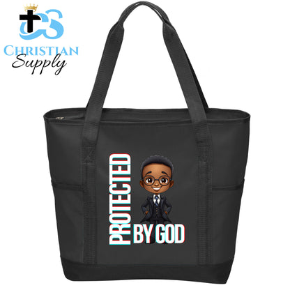 Kids Christian Businessman CEO Boss Leader Tote Bag