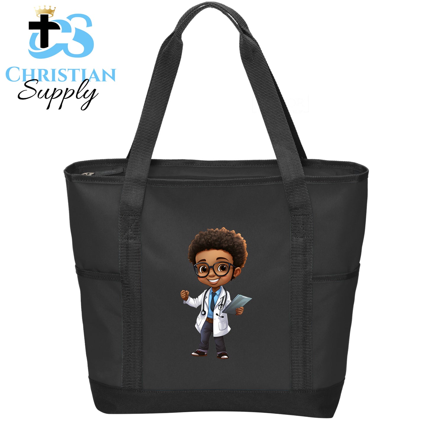 Kids Christian Doctor Tote Bag