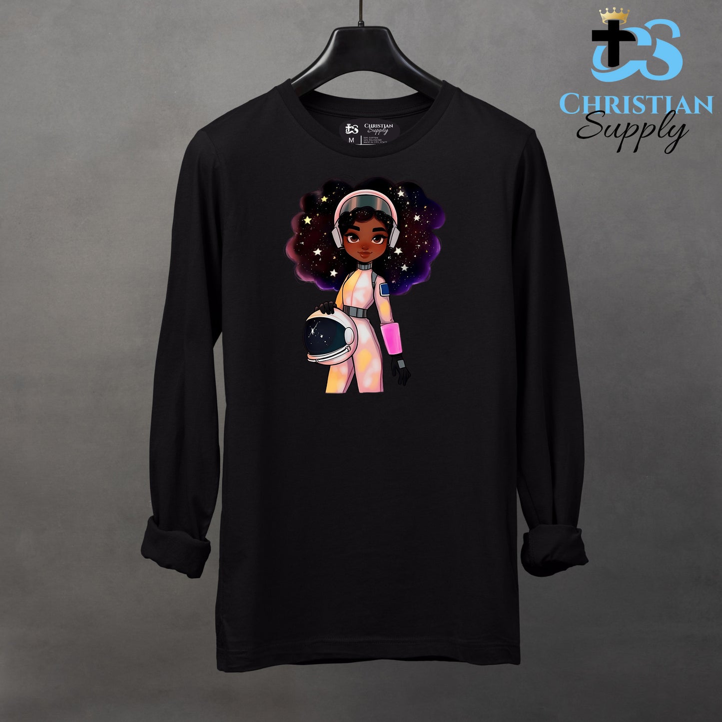 Kids Christian Girl Astronaut Apparel