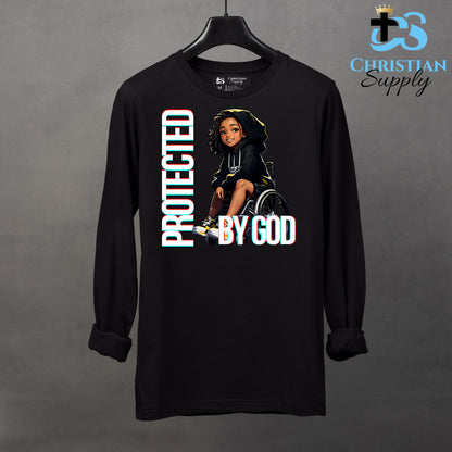 Kids Christian Girl in Wheelchair 3 Apparel