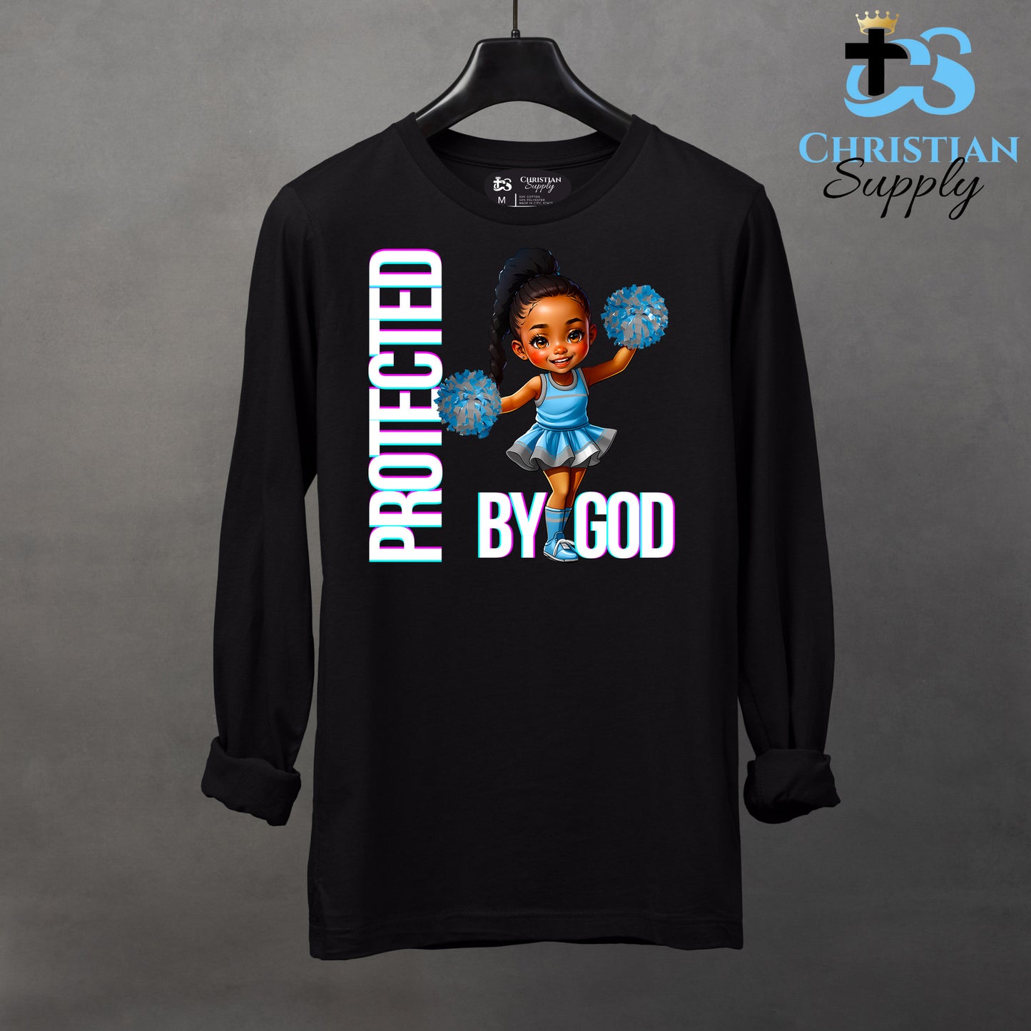 Kids Christian Cheerleader 3 Apparel