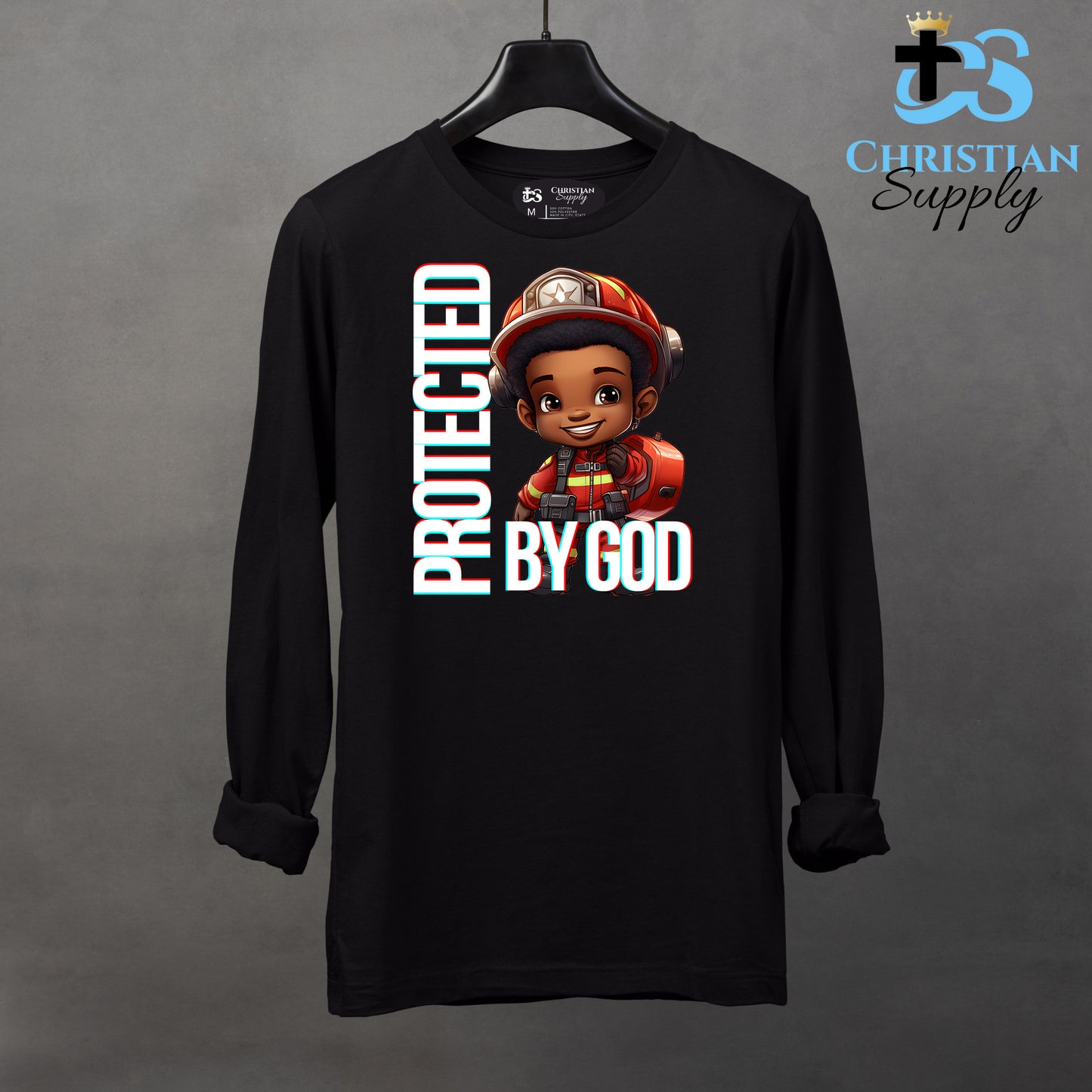 Kids Christian Firefighter Apparel