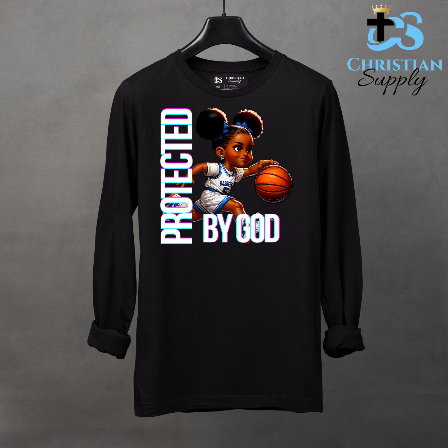 Kids Christian Basketball Player Apparel