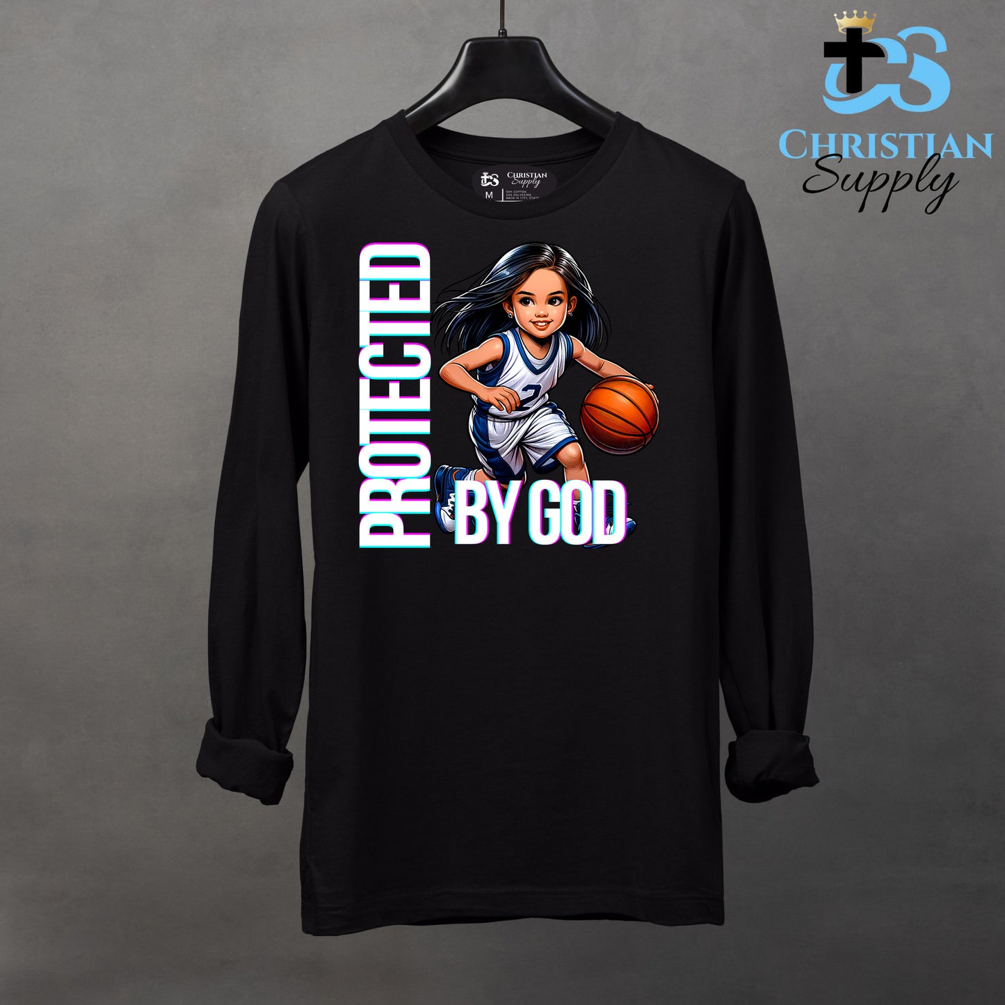 Kids Christian Basketball Player 2 Apparel