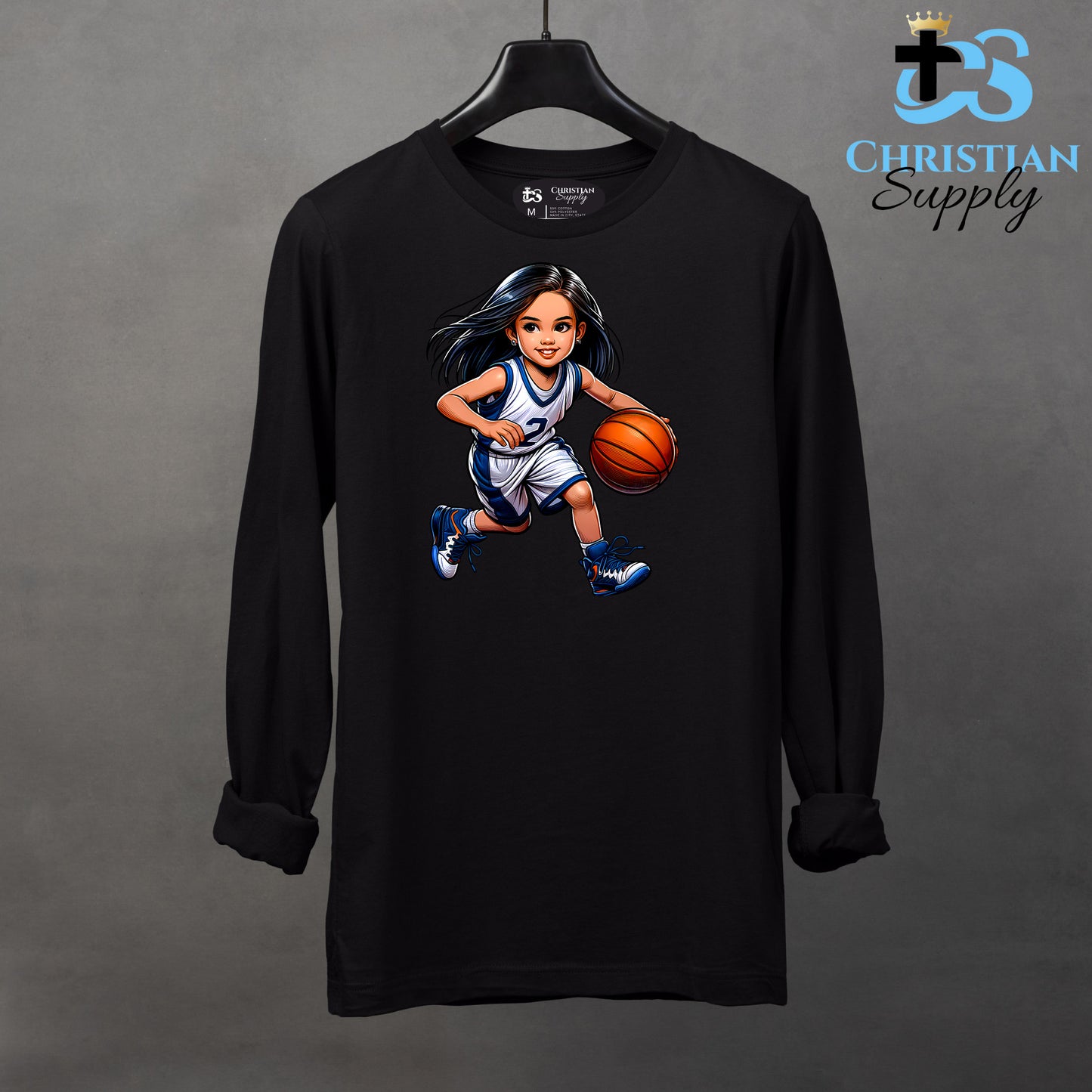 Kids Christian Basketball Player 2 Apparel