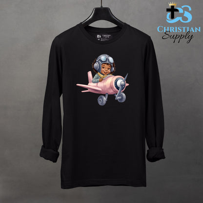 Kids Christian Girl Pilot 1 Apparel