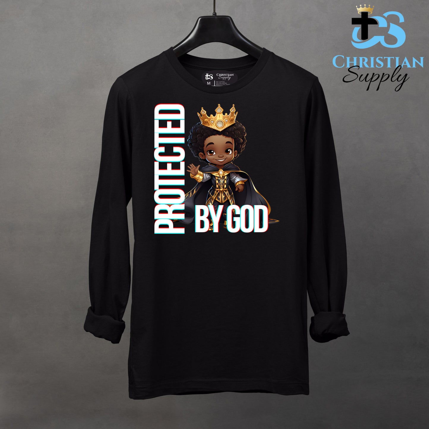 Kids Christian Young Black Prince Apparel