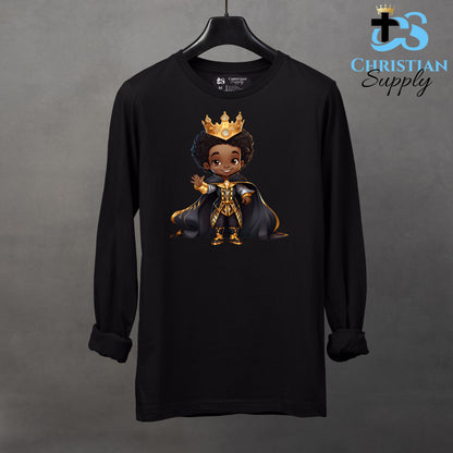 Kids Christian Young Black Prince Apparel