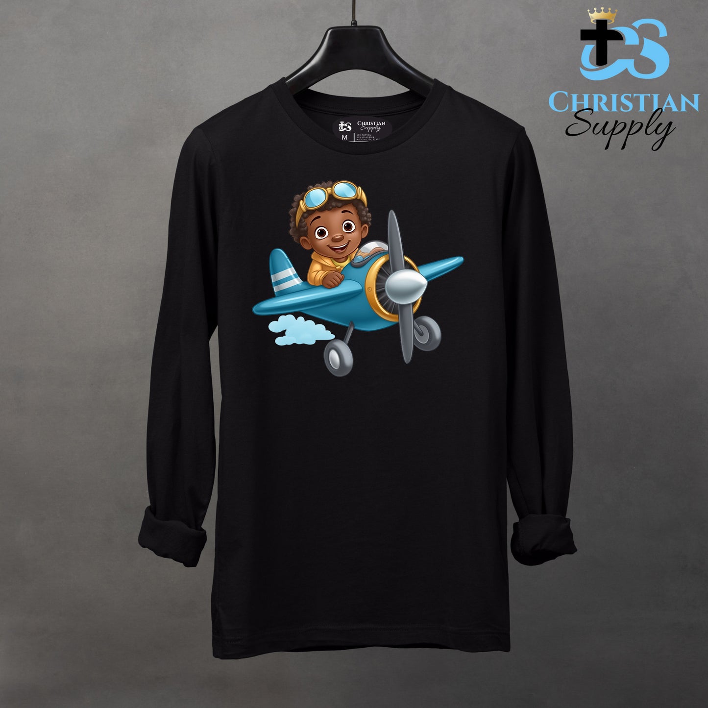 Kids Christian Boy Pilot Apparel