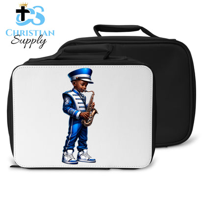 Kids Christian Marching Band Saxophone Lunch Bag