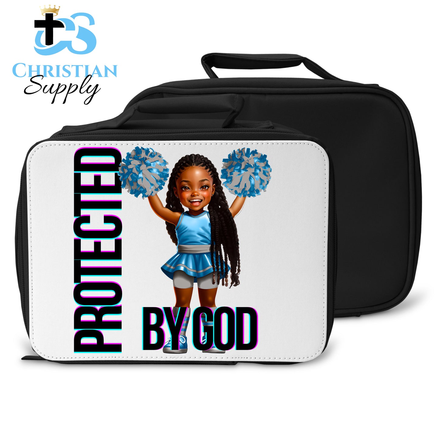 Kids Christian Cheerleader 5 Lunch Bag