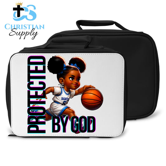 Kids Christian Basketball Player Lunch Bag