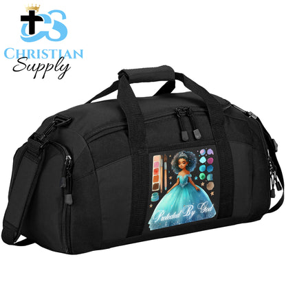 Kids Christian Princess Blue Makeup Artist Duffel Bag