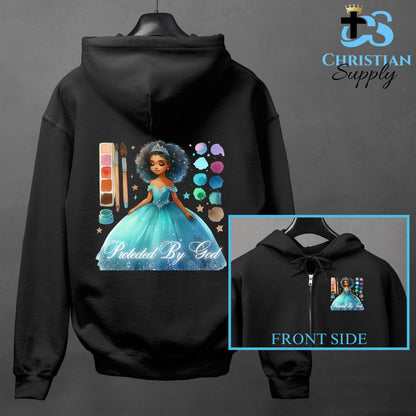 Kids Christian Princess Blue Makeup Artist Apparel